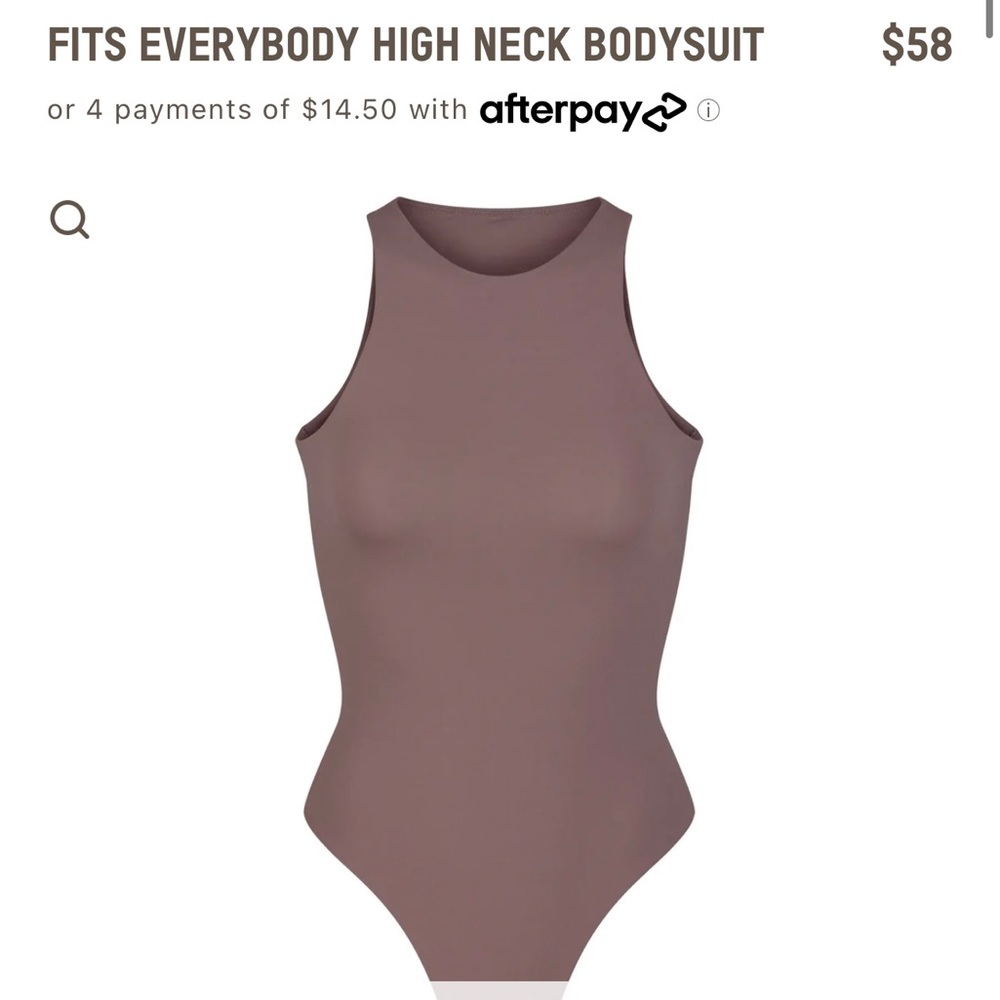 NWT skims high neck bodysuit